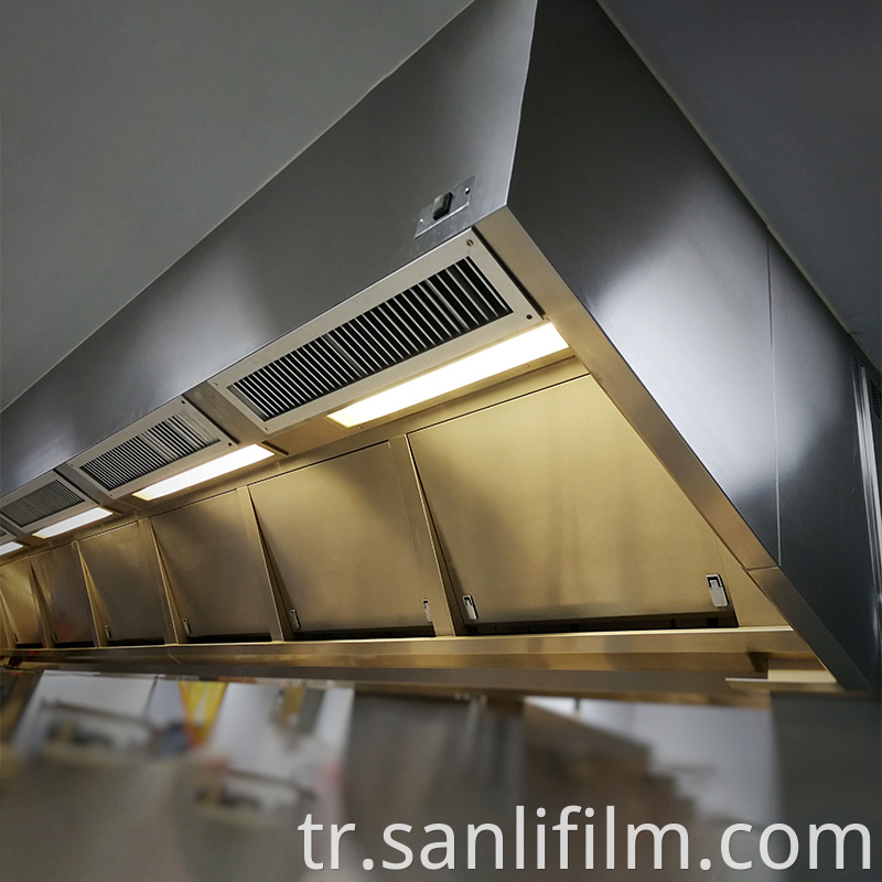 Kitchen Exhaust or Grease Ducts Protective Film